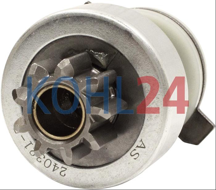 Ritzel für Anlasser Magneti Marelli 63201000 63201004 63201005 63201100 63201101 B76-0,5/12 B76-0,5/12C B76-0,5/12S 74870111 ZEN 1.01.0544.0 9 Zähne 2 Splines links