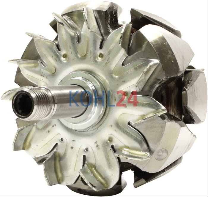 Läufer Rotor für Lichtmaschinen der 0124655...-Serie Bosch F00M131658 28 Volt 110 Ampere
