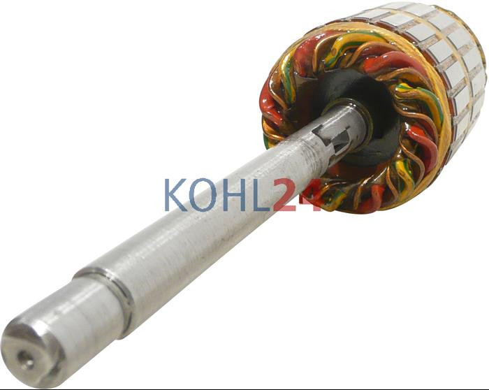 Anker für Anlasser Citroen Traction Avant TA 7A 7B 7C 11B 11CV Typ 23 U23 Paris-Rhone D11B22 6 Volt Reparatur Made in Germany