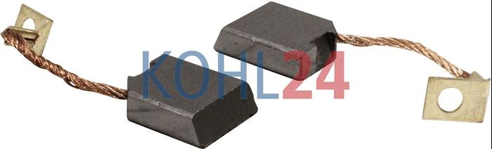 Kohlensatz für Gleichstromlichtmaschine 225 247 259 7050 7050B 7054 7063 7079 7083 7092 7117 7138 7144 7158 7161 7162 7184 7194 7213 7214 7215 7217 7317 7331 Ducellier 702281 12 Volt