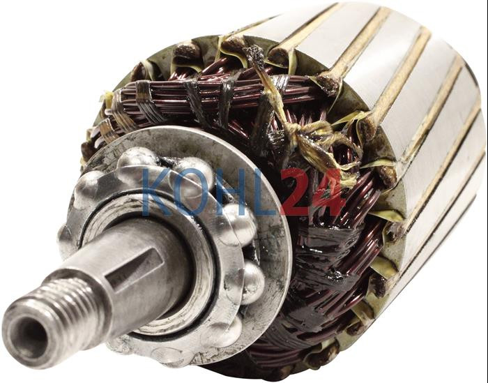Gleichstromanker für Lichtmaschine LJ/GJJ150/12/1500R4 Bosch 2104014161 12 Volt 16 Ampere Reparatur Made in Germany