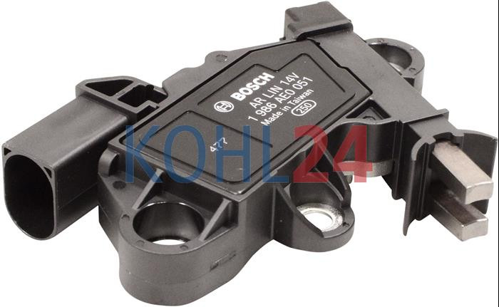 Regler für Lichtmaschinen der 0125711...-Serie 0125811...-Serie Bosch 1986AE0051 F00M346131 F00M346166 14 Volt Original Bosch