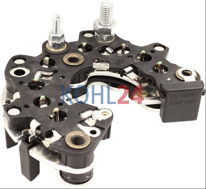 Gleichrichter für Lichtmaschine MG256 MG405 MG408 Iskra Letrika 16.902.040 Mahle MGX424 Original Iskra Letrika (Mahle)