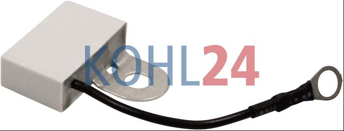 Entstörkondensator für Lichtmaschine MG17 MG101 MG107 MG115 MG125 MG149 MG150 MG151 MG154 MG176 MG206 MG212 MG215 MG216 MG230 MG241 MG245 MG258 MG260 MG289 MG369 MG378 MG379 Iskra Letrika 16.905.277 MGX668 Original Iskra Letrika (Mahle)