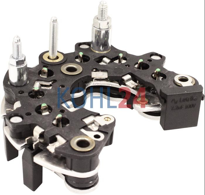 Gleichrichter für Lichtmaschine MG443 MG764 Iskra Letrika 16.911.332 Mahle MGX779 Original Iskra Letrika (Mahle)