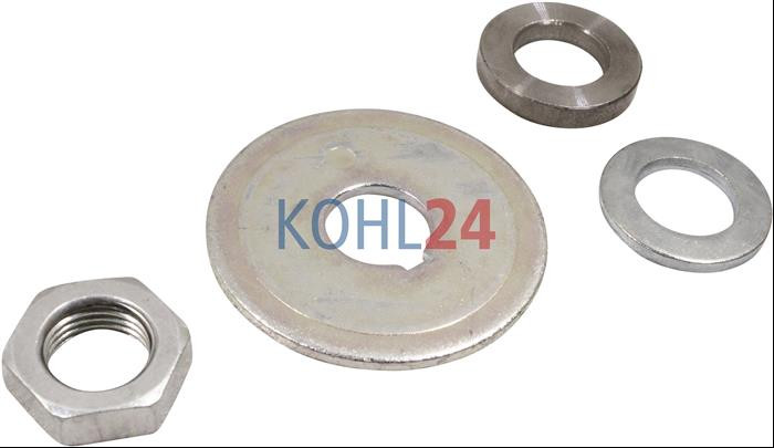 Schraubensatz für Lichtmaschine MG201 MG203 MG209 MG314 MG554 MG597 MG748 Iskra Letrika 16.907.597 MGX782KIT Original Iskra Letrika (Mahle)