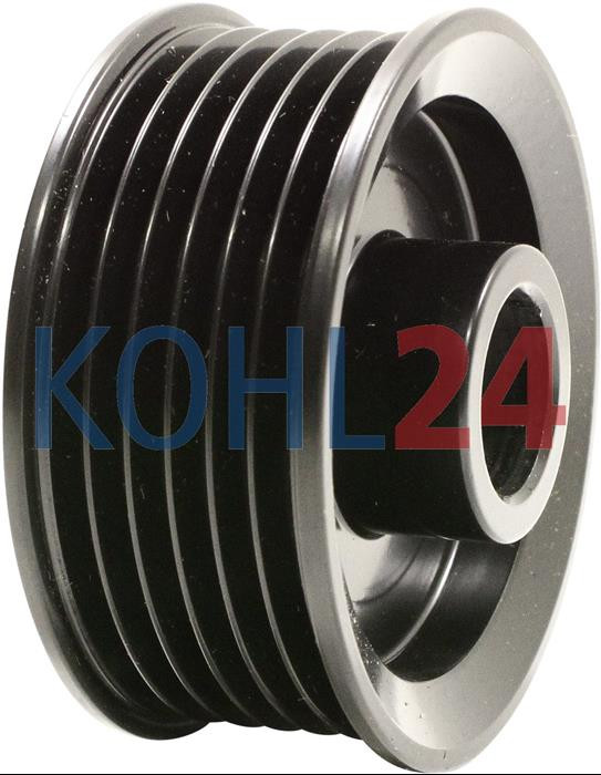 Riemenscheibe 6 Rillen = 17 x 60,00 x 31,70