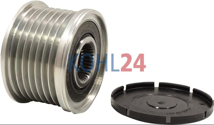 Freilaufriemenscheibe 7 Rillen = Bosch 01221AA6K0 01221AA8F0 F00M991395 INA F-230825.02 F-230825.03 F-230825.04 F-230825.05 Original INA