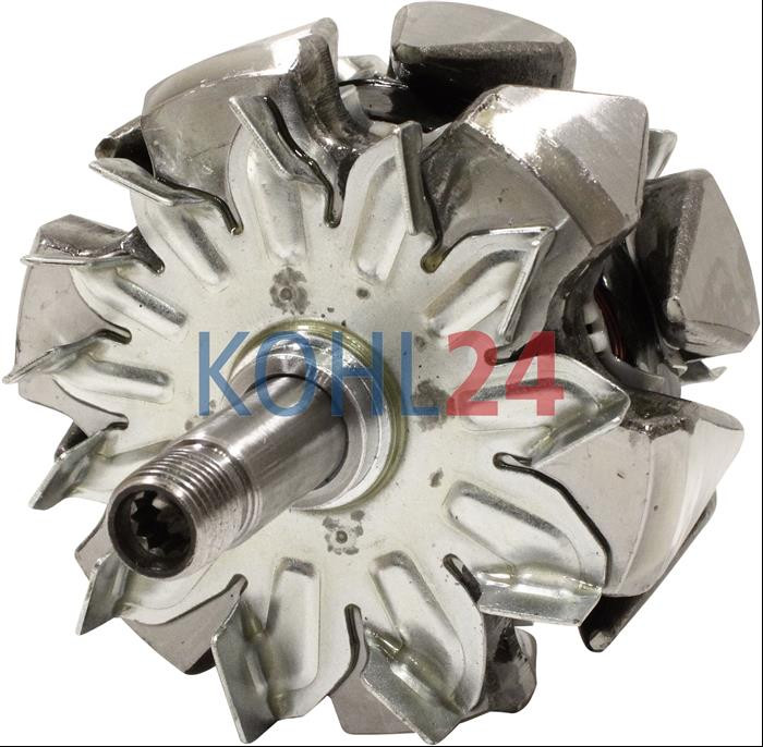 Läufer Rotor für Lichtmaschinen der 0124655...-Serie Bosch F00M131617 F00M131635 F00M131642 28 Volt 100 Ampere