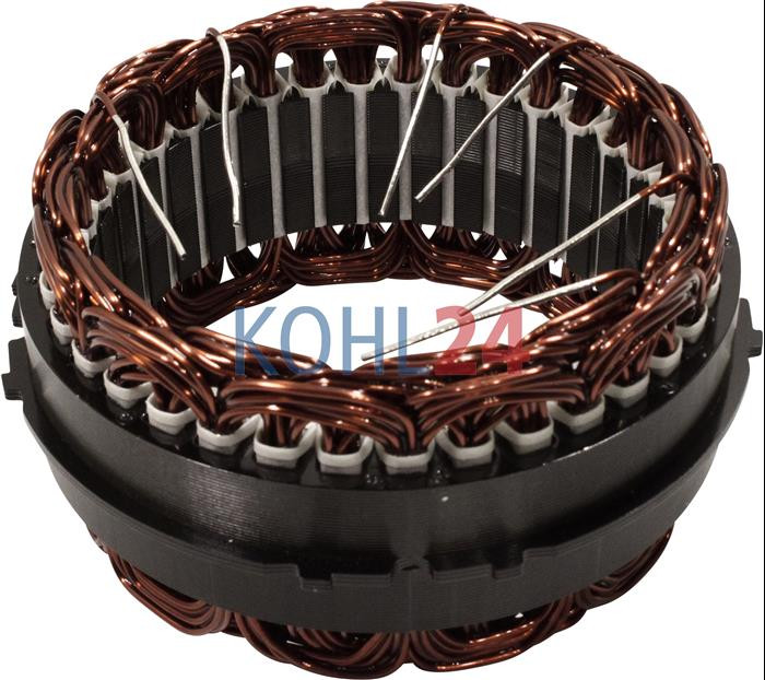 Ständerwicklung für Lichtmaschinen der 0124655...-Serie Bosch F00M130116 F00M130141 24 Volt 90 Ampere