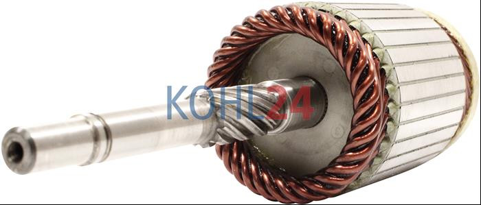 Anker für Anlasser MS50 MS268 MS308 MS339 MS354 MS357 MS368 Iskra Letrika 16.361.525 Mahle MSX116 12 Volt Original Iskra Letrika (Mahle)