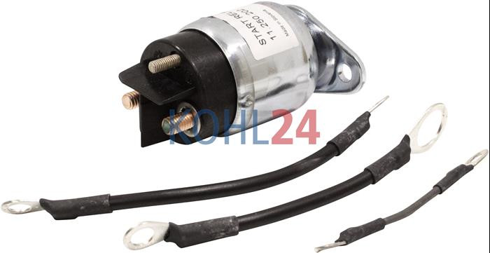 Sicherheitsschalter Zusatzschaltrelais Vorschaltrelais für Anlasser MS212 Iskra Letrika 16.916.050 Mahle MSX1167 24 Volt Original Iskra Letrika (Mahle)