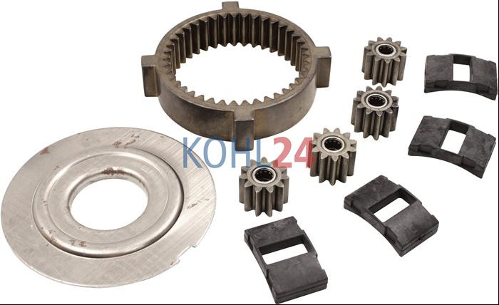 Planetengetriebe für Anlasser MS42 MS46 MS73 MS75 MS77 MS144 MS203 MS212 MS405 MS425 MS426 MS452 MS821 Iskra Letrika 16.907.502 Mahle MSX1308KIT Original Iskra Letrika (Mahle)