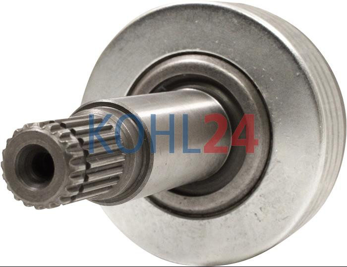 Kupplung mit Ritzel für Anlasser MS769 Iskra Letrika 16.909.340 Mahle MSX1825 10 Zähne Original Iskra Letrika (Mahle)