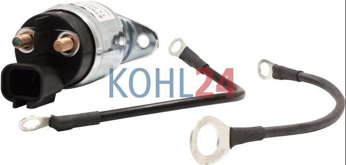 Sicherheitsschalter Zusatzschaltrelais Vorschaltrelais für Anlasser MS423 MS424 Iskra Letrika 16.915.603 Mahle MSX550 24 Volt Original Iskra Letrika (Mahle)