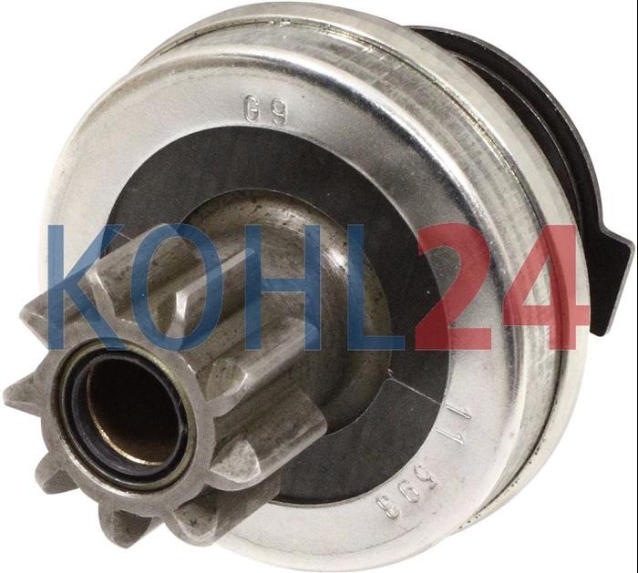 Ritzel für Anlasser MS162 Iskra Letrika 16.911.593 Mahle MSX623 9 Zähne rechts Original Iskra Letrika (Mahle)
