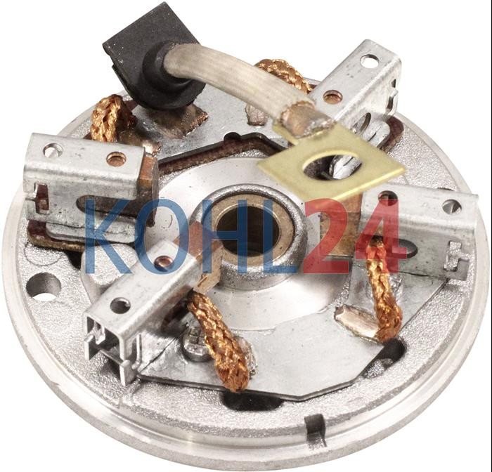 Enddeckel mit Kohlenhalter für Anlasser MS47 MS131 MS179 MS182 MS324 MS375 MS382 Iskra Letrika 16.281.991 Mahle MSX650 Original Iskra Letrika (Mahle)