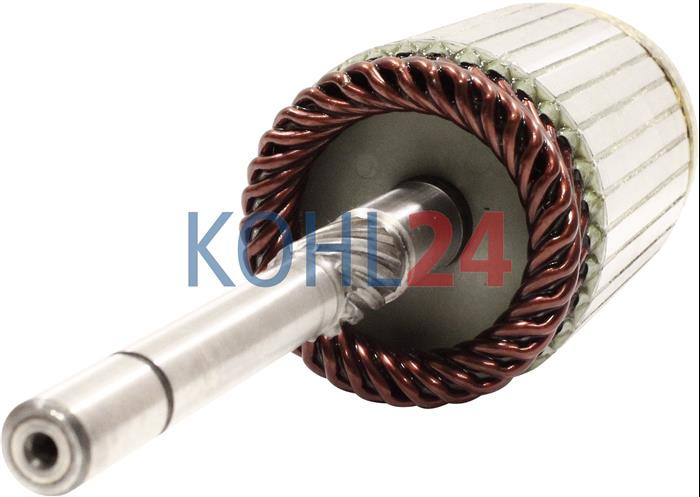 Anker für Anlasser MS174 MS178 MS186 MS191 MS237 MS250 MS265 MS319 MS325 MS327 MS329 MS331 MS356 MS362 MS367 MS369 MS386 MS387 Iskra Letrika 16.361.529 Mahle MSX846 24 Volt Original Iskra Letrika (Mahle)