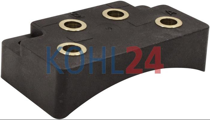 Anschlussplatte Iskra Letrika 16.420.408 Mahle MX161 Original Iskra Letrika (Mahle)