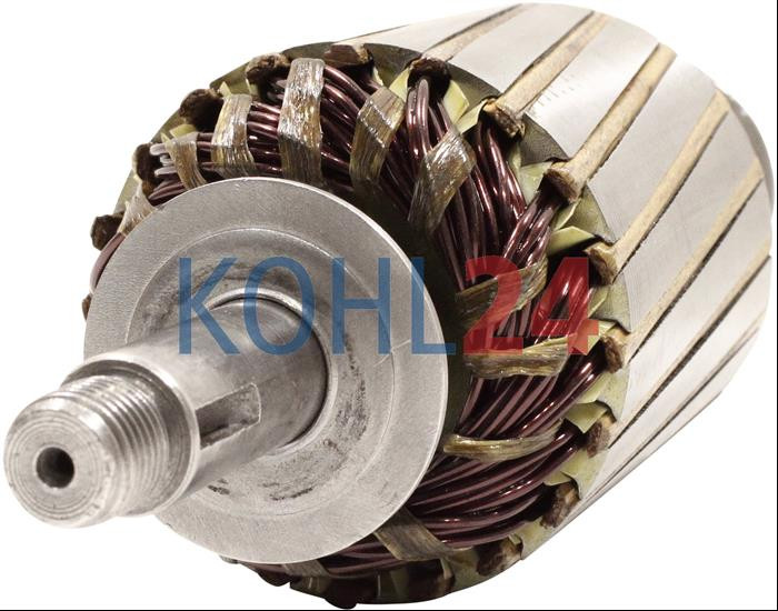 Gleichstromanker für Lichtmaschine LJ/RJJ130/12/1500C7 Bosch 118/3 12 Volt 16 Ampere Reparatur Made in Germany