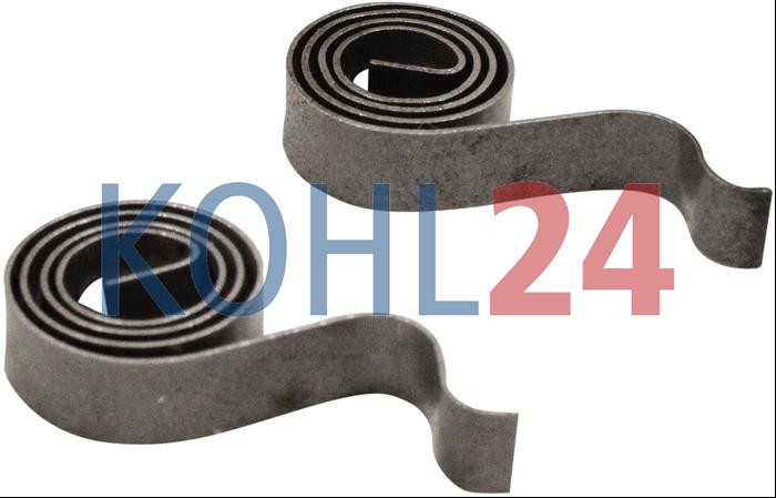 Satz = 2 Stück | Spiralfeder für Lichtmaschinen der 0101302...Serie 0101356...-Serie Bosch 1104652005 Original Bosch