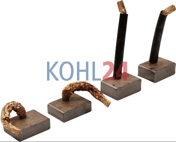 Kohlensatz für Anlasser der 0001367...-Serie 0001369...-Serie Bosch 2004320135 2007014071 12 Volt