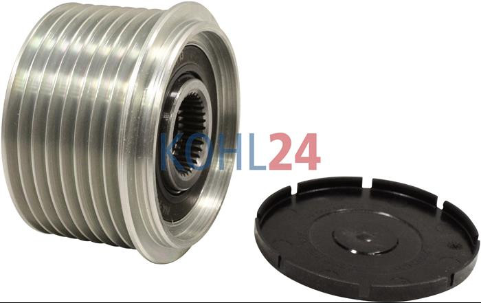 Freilaufriemenscheibe 8 Rillen = Bosch 6033GC5009 INA F-238216 F-238216.01 LUK 535006810 Original INA