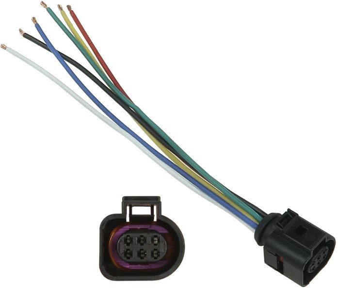 Steckersatz für Lichtmaschinen Valeo 12V - NC - GND - NC - CAN_H - CAN_L