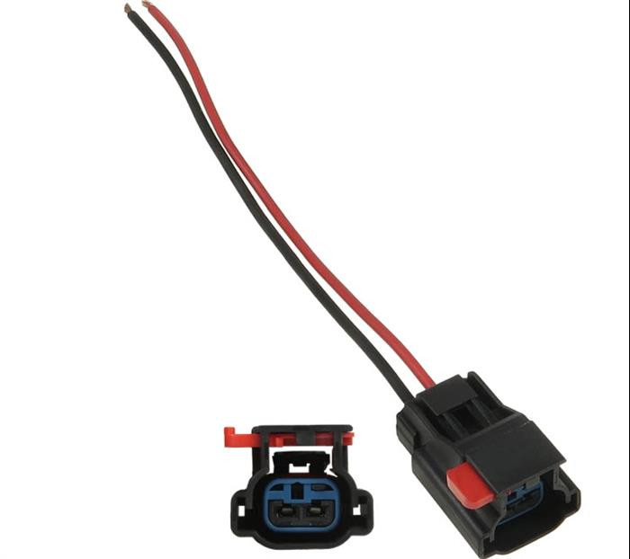 Steckersatz für Lichtmaschinen - schwarz - rot