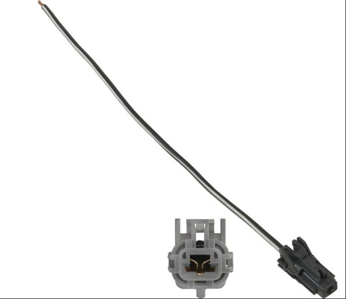 Steckersatz für Lichtmaschinen - grau - schwarz