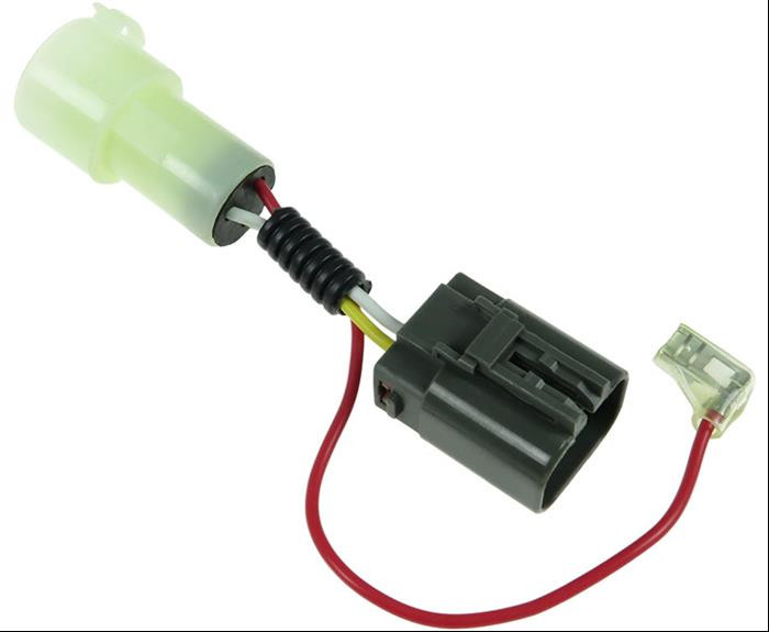 Steckersatz für Lichtmaschinen - weiß - rot - gelb