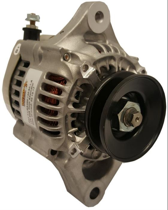 Lichtmaschine Universal Race Rennsport 14 Volt 50 Ampere Original WOSP Rennversion mit 2,5 KG 180 Grad