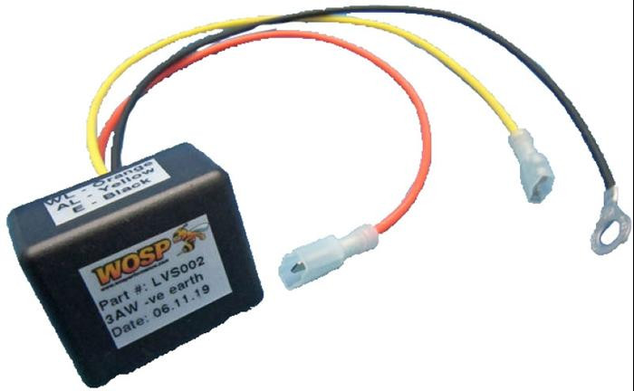 3AW-Warnleuchtenrelais – Minuspol, Masse LMLVS002 Original WOSP