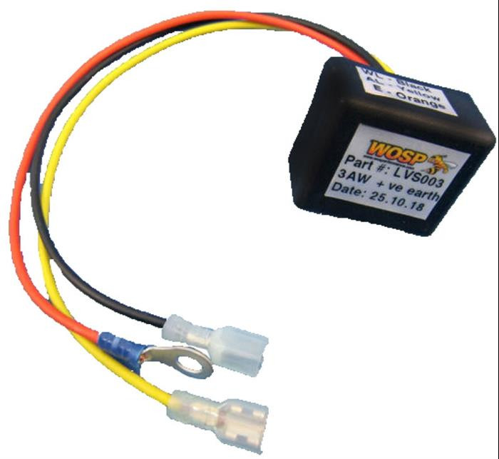 3AW-Warnleuchtenrelais – Pluspol, Masse LMLVS003 Original WOSP