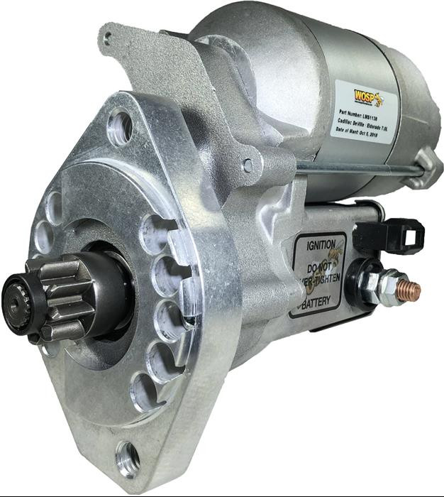 Anlasser Cadillac Deville Eldorado Fleetwood Type 62 6.4L 390 V8 1961 - 1964 Delco Remy 1107311 1107387 1107799 12 Volt 1,4 KW Original WOSP