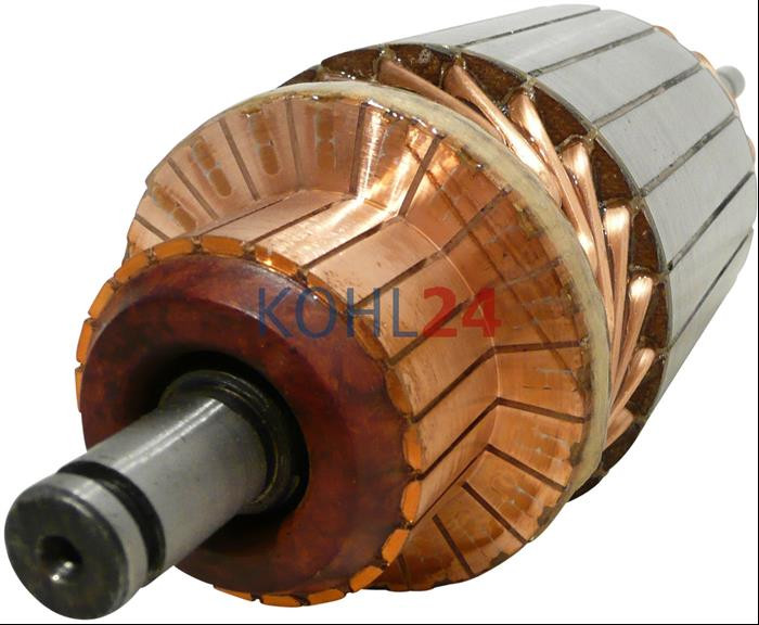 Anker für Anlasser der JD-Serie 0001362...-Serie Bosch 2004004076 2004004091 2004004094 2004004096 2004014053 2004014953 12 Volt 2,7 KW