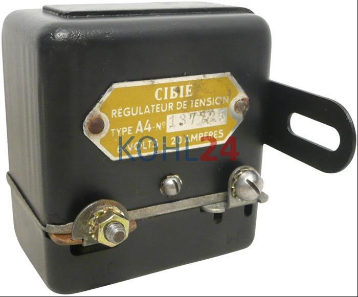 Gleichstromregler Cibie Type A4 79055 137725 6 Volt 20 Ampere Made in Germany