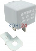 Relais 12 Volt 20 Ampere / 30 Ampere Wehrle 20201103