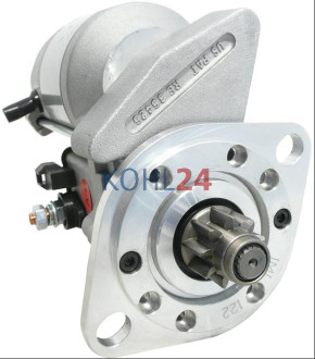 Anlasser Kaiser Jeep Willys 2.2 CJ3 CJ5 CJ5A CJ6 CJ6A CJ38 DJ5 DJ6 John Bean Pickup Station Wagon Sedan Auto-Lite Prestolite MCZ4001UT C-7355782 24 Volt 1,4 KW - 129 Zähne