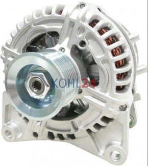 Lichtmaschine JCB Iskra Letrika 11.204.420 11.204.969 11.205.249 11.205.374 AAN5467 AAN5839 AAN5984 AAN8211 IA1601 Mahle MG776 14 Volt 170 Ampere Original Iskra Letrika (Mahle)