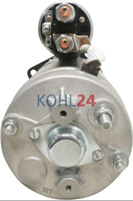 Anlasser MAN Motor Notstromaggregat Bosch 0001368043 24 Volt 4,0 KW Masseisoliert