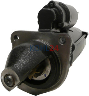 Anlasser Atlas Bobcat Bomag Bobcat Claas Deutz-Fahr Fendt Fuchs Hamm KHD Deutz Kramer Linde Mecalac Same Schaeff Volvo Penta Bosch 0986019020 Iskra Letrika IS1254 IS1440 Mahle MS65 MS197 12 Volt 4,2 KW Original Iskra Letrika (Mahle)