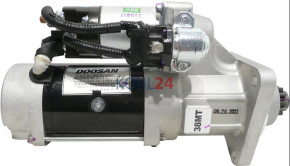Anlasser Daewoo Doosan Motor 300516-00056 300516-00056A 300516-00056B 300516-00056C Doosan 65.26201-7073 65.26201-7073C BHKW Biogasanlage 24 Volt 6,0 KW Original Doosan