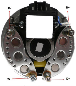 Lichtmaschine KHD Deutz Motor F2L1011 F2L2011 F3L1011 F3L2011 F4L1011 F4L2011 BF3L1033 BF3L2011 BF4L1011 BF4L2011 Valeo A13N190 A13N257 A13N272 28 Volt 40 Ampere