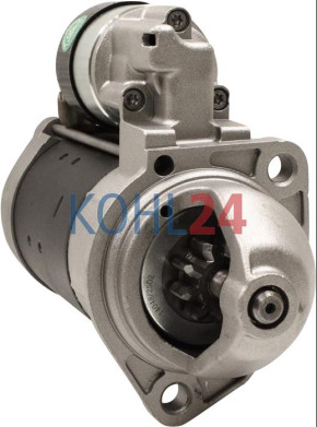 Anlasser Ahlmann Ammann Atlas Copco Bomag Dynapac Gehl Geko Hamm JCB KHD Deutz Kramer Liebherr Mecalac Schaeff Stone Terex Terexlift Volvo Wacker Neuson Weidemann Bosch 0001109369 0001223016 0001223021 0986019820 12 Volt 2,3 KW Made in Germany