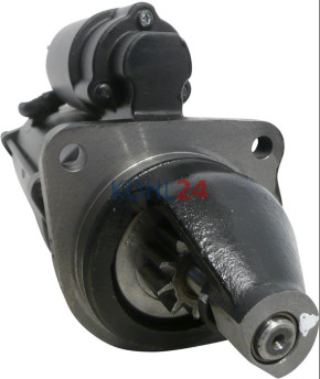 Anlasser Atlas Bedford Case Compair Dennis Hy-Mac Ingersoll Rand JCB Landini Lovol Manitou Massey-Ferguson McCormik Merlo MST Perkins 2873K404 2873K621 2873K632 Terex Iskra IS1195 12 Volt 4,2 KW Original Iskra Letrika (Mahle) verstärkte Ausführung