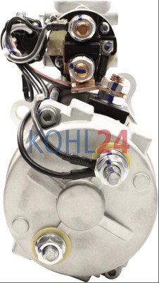 Anlasser Cummins Detroit Diesel John Deere MTU Delco Remy 10478880 1109642 1109643 1109778  Prestolite M128737 M128R3637SE M128R3837SE MS7-401 MS7-401A MS7-501 MS7-501A MS7-505 MS7-505A 24 Volt 12,0 KW nur für Einzelstartanwendungen