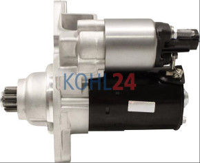 Anlasser Audi A1 A3 Seat Altea Cordoba Ibiza Leon Toledo Skoda Fabia Octavia Praktik Rapid Roomster VW Bora Golf V Jetta Lavida Polo Vento Bosch 0001120406 0001120407 0001121433 0001121434 0986020290 Valeo D6GS12 TS10E26 12 Volt 1,0 KW Original Bosch