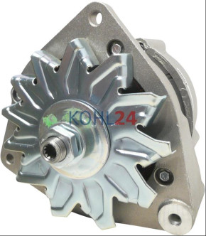 Lichtmaschine Deutz Fahr Fendt Iveco KHD Deutz Motor Bosch 0120484015 0120484021 0986039820 Iskra Letrika 11.203.333 11.203.451 AAK4322 AAK4360 IA1153 Mahle MG597 14 Volt 120 Ampere Original Iskra Letrika (Mahle)