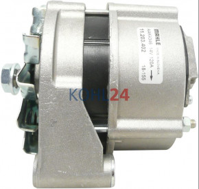 Lichtmaschine KHD Motor Deutz Iskra Letrika 11.203.151 11.103.402 11.204.051 11.204.710 AAK3380 AAK3819 AAK4346 AAK4947 IA1082 Mahle MG201 14 Volt 120 Ampere Original Iskra Letrika (Mahle)